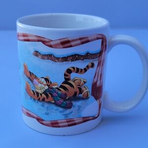 Disney Winnie the Pooh & Friends Christmas Coffee Mug.